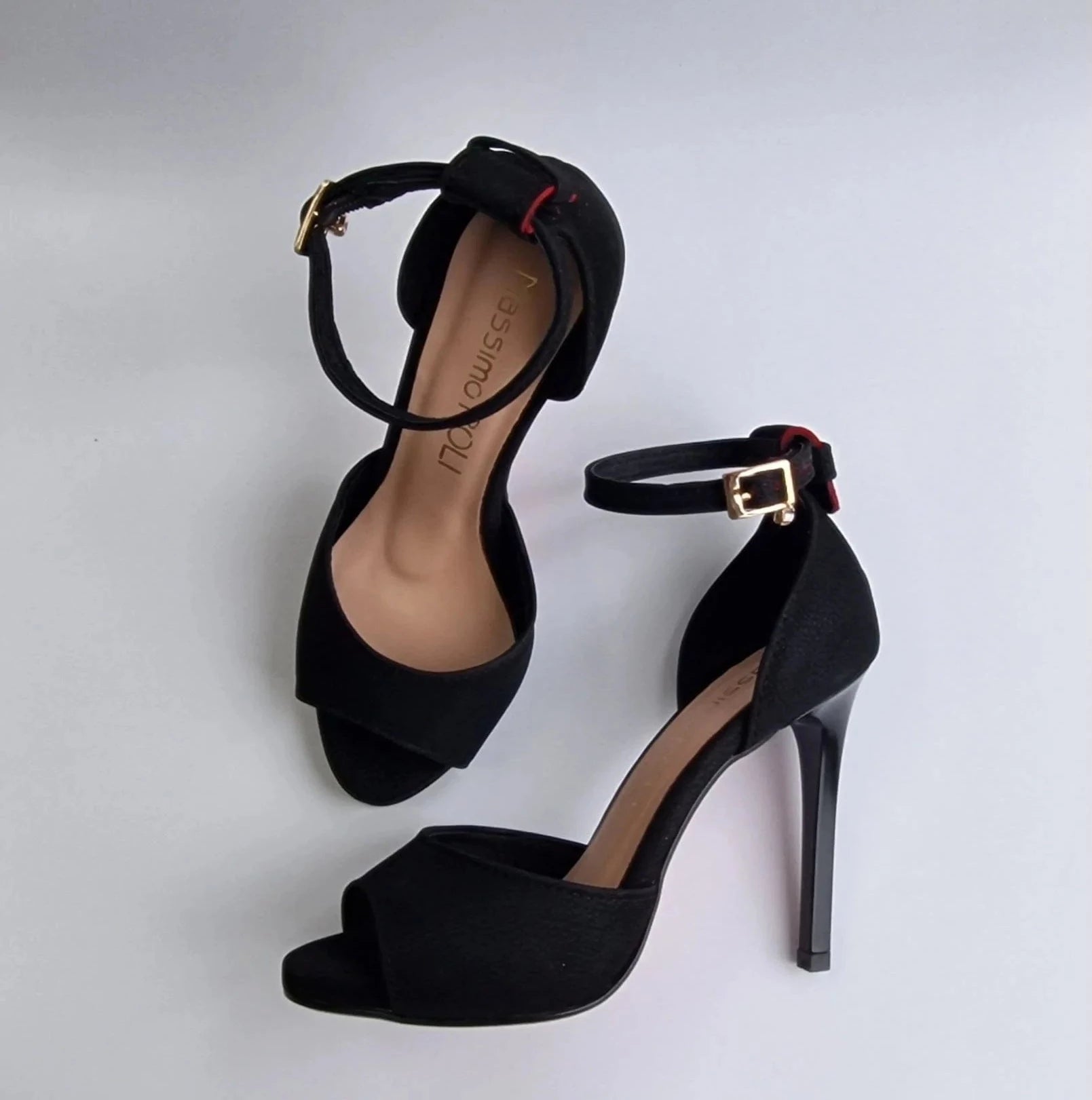 Christian Louboutin Miss Sabina Red Sole Ankle-Strap Sandals - Bergdorf  Goodman